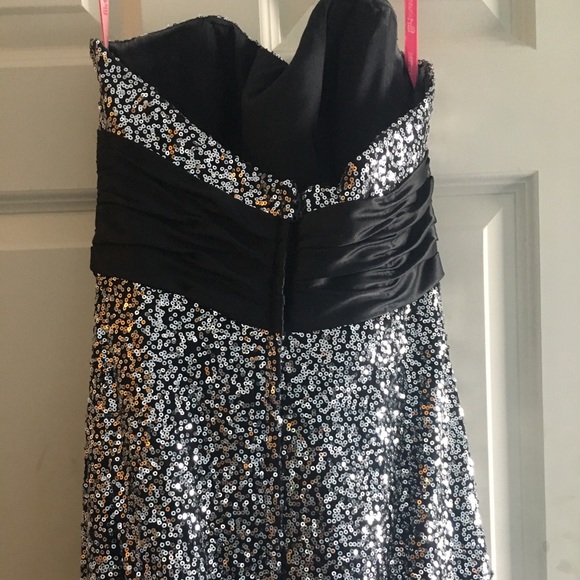 Flirt Sequin Prom Dress - Picture 4 of 7